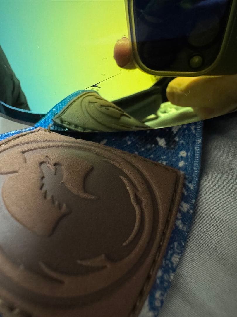 DRAGON X1 GOLDレンズ　スペアレンズ付き