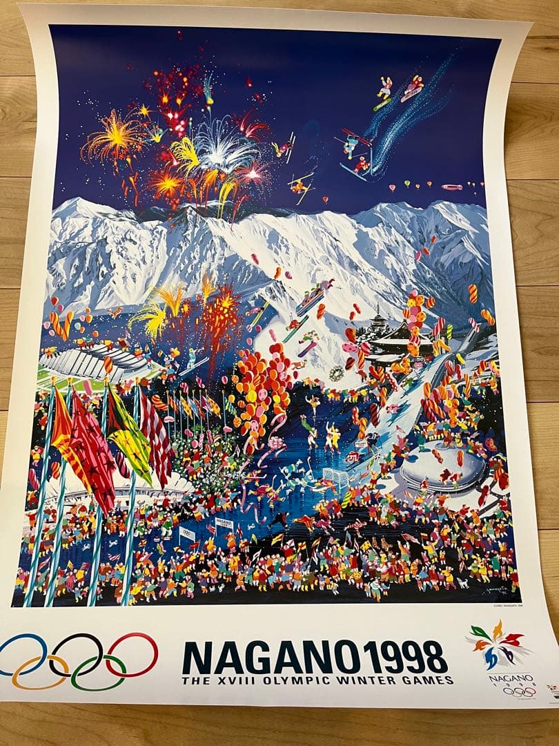 T*n様 長野1998冬季オリンピック記念ポスター