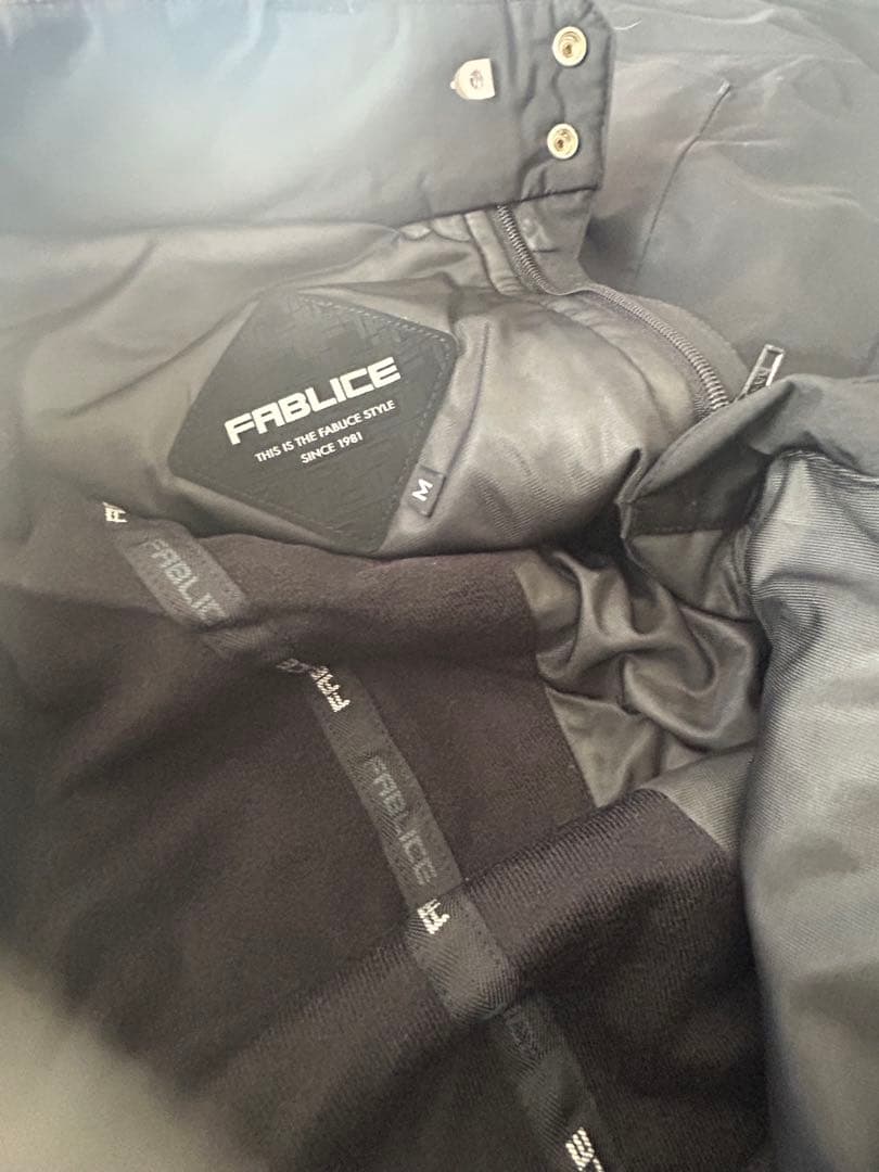 FRABICE スキーウェア グレー/ブラック/オレンジ　美品　着用少