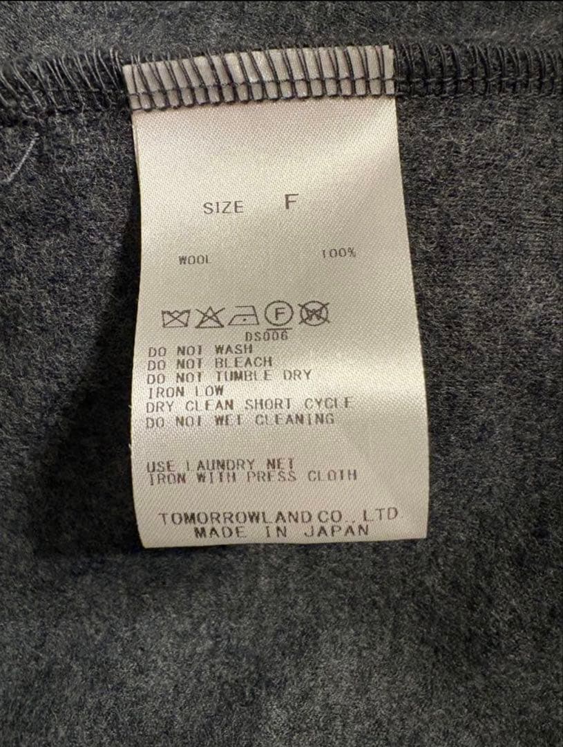 ✴︎2/7まで限定大幅値下げ✴︎GALERIE VIE ミドルスムースVネックワンピ