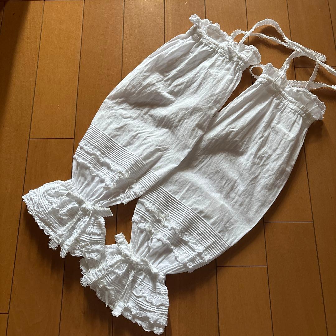 ピンクハウス　アームカバー　フリル