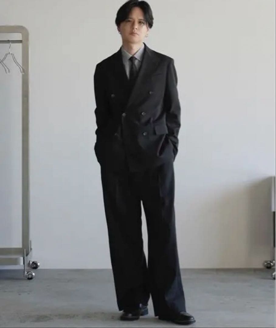 【新品・未使用】WYM/ウィム2025年12月最新スーツ/黒/Mサイズ/即完売