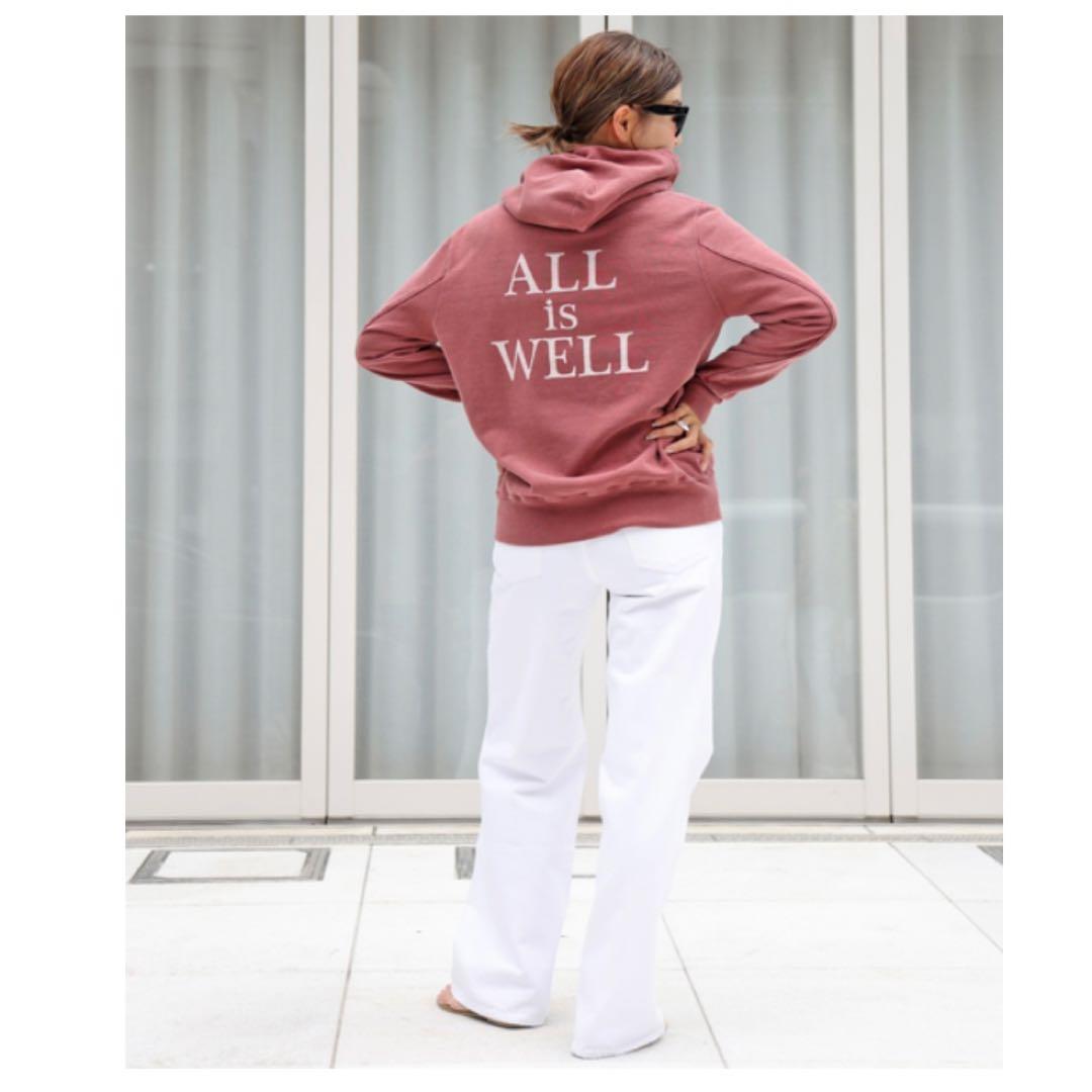 【美品】 ドゥーズィエムクラス 24年モデル ロゴフーディープルオーバー