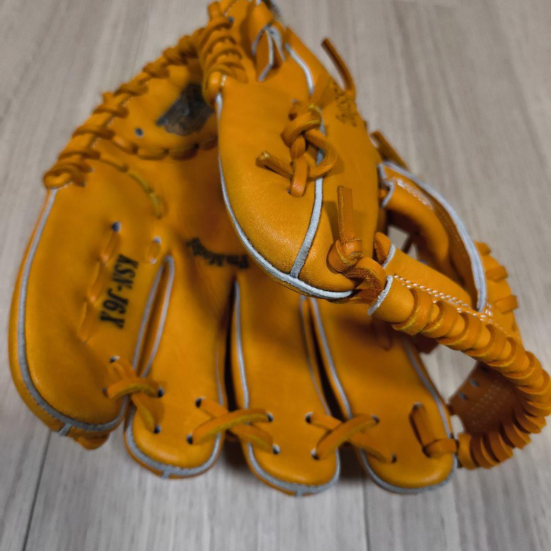 【美品】久保田スラッガー 軟式グローブ 少年 右投げ KSN-J6X