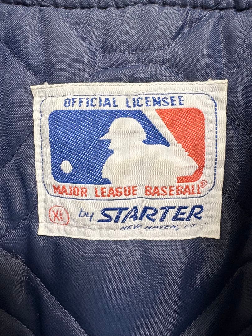 80s USA製 Starter ヤンキース スタジャン XL