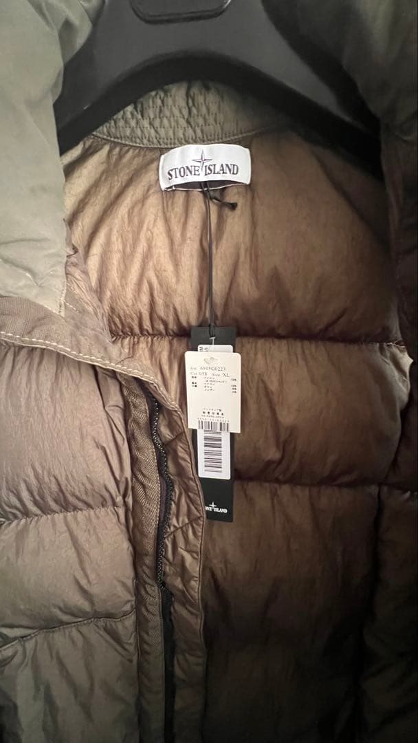 stone ストーンアイランドダウンベスト6915G0223 XL