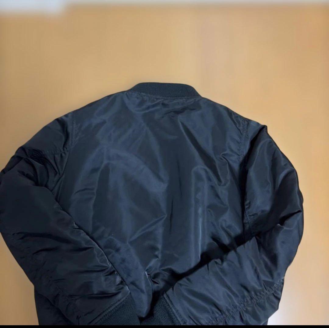 AVIREX MA-1 フライトジャケット ブラック　S