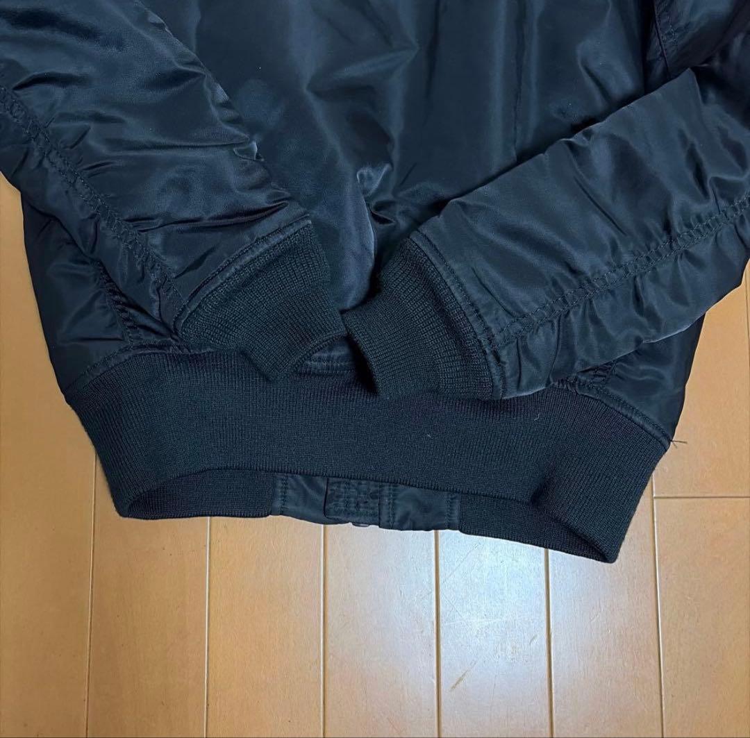 AVIREX MA-1 フライトジャケット ブラック　S