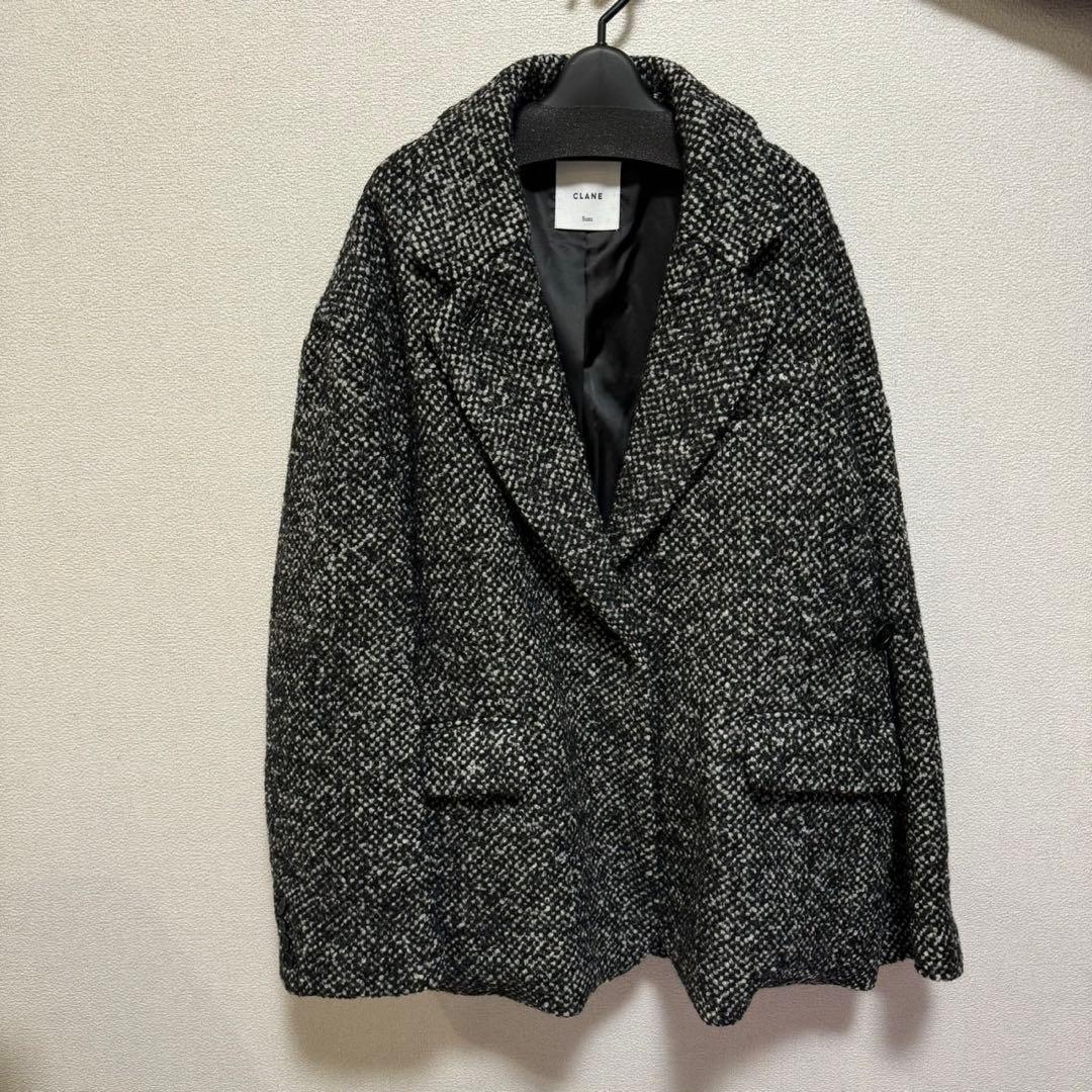 CLANE MIX COLOR OVER CORT ブラック