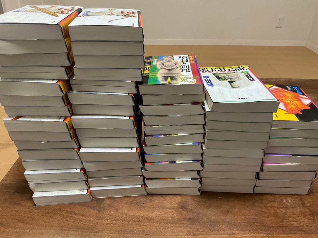 横山光輝セット（三国志、項羽と劉邦、水滸伝、殷周伝説、史記：全巻でない）