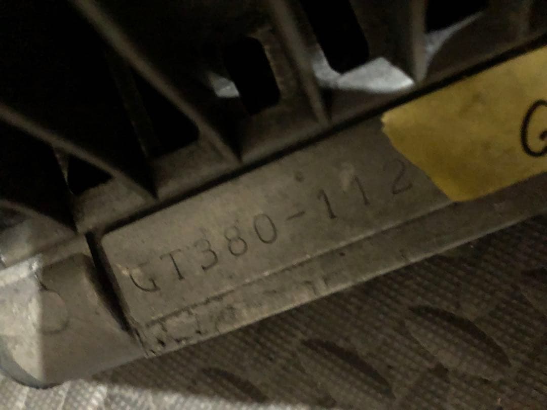 gt380 クランクケース