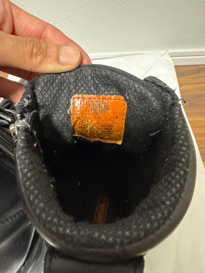 Harley Davidson ミリタリーブーツ ブラック