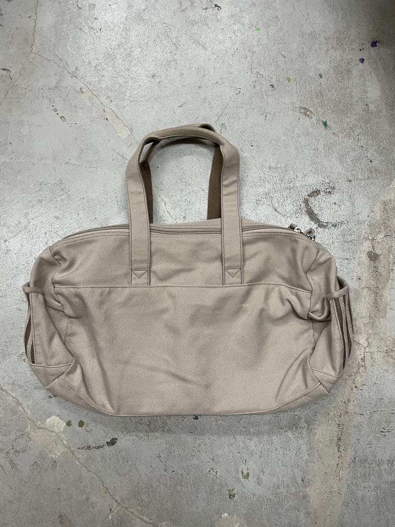 00s adidas アディダス　ハンドバック　ボストンバック　y2k ベージュ