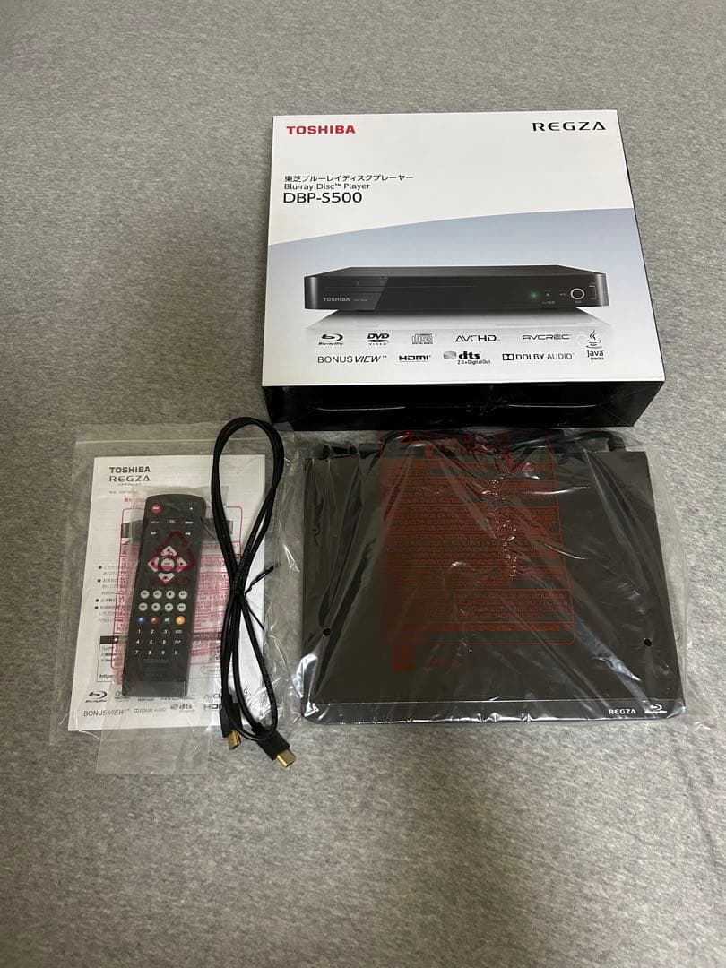 東芝レグザREGZAブルーレイプレーヤーDBP-S500