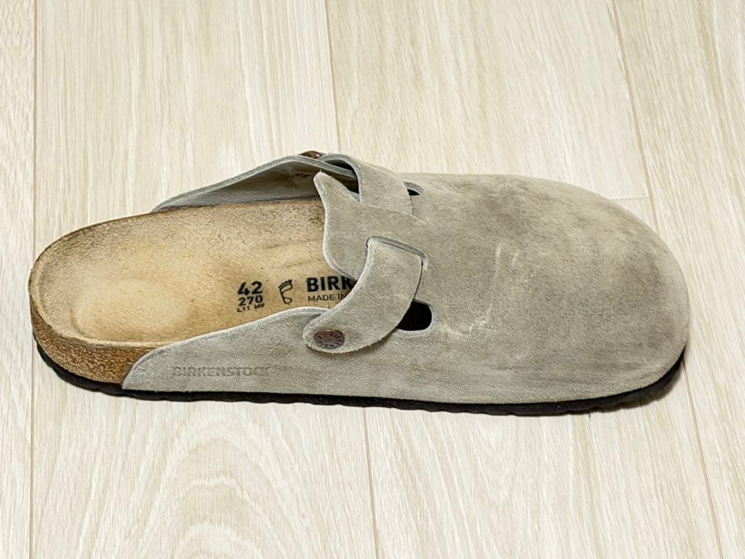 BIRKENSTOCK ボストン スエードレザー　42