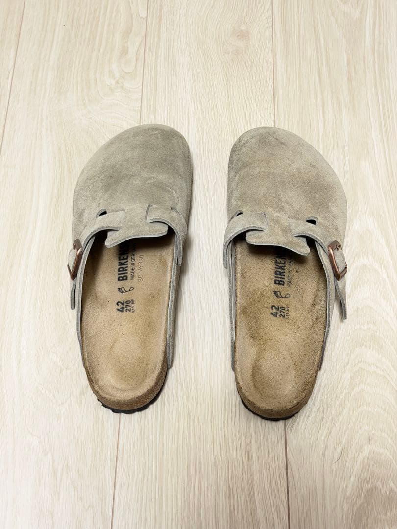 BIRKENSTOCK ボストン スエードレザー　42