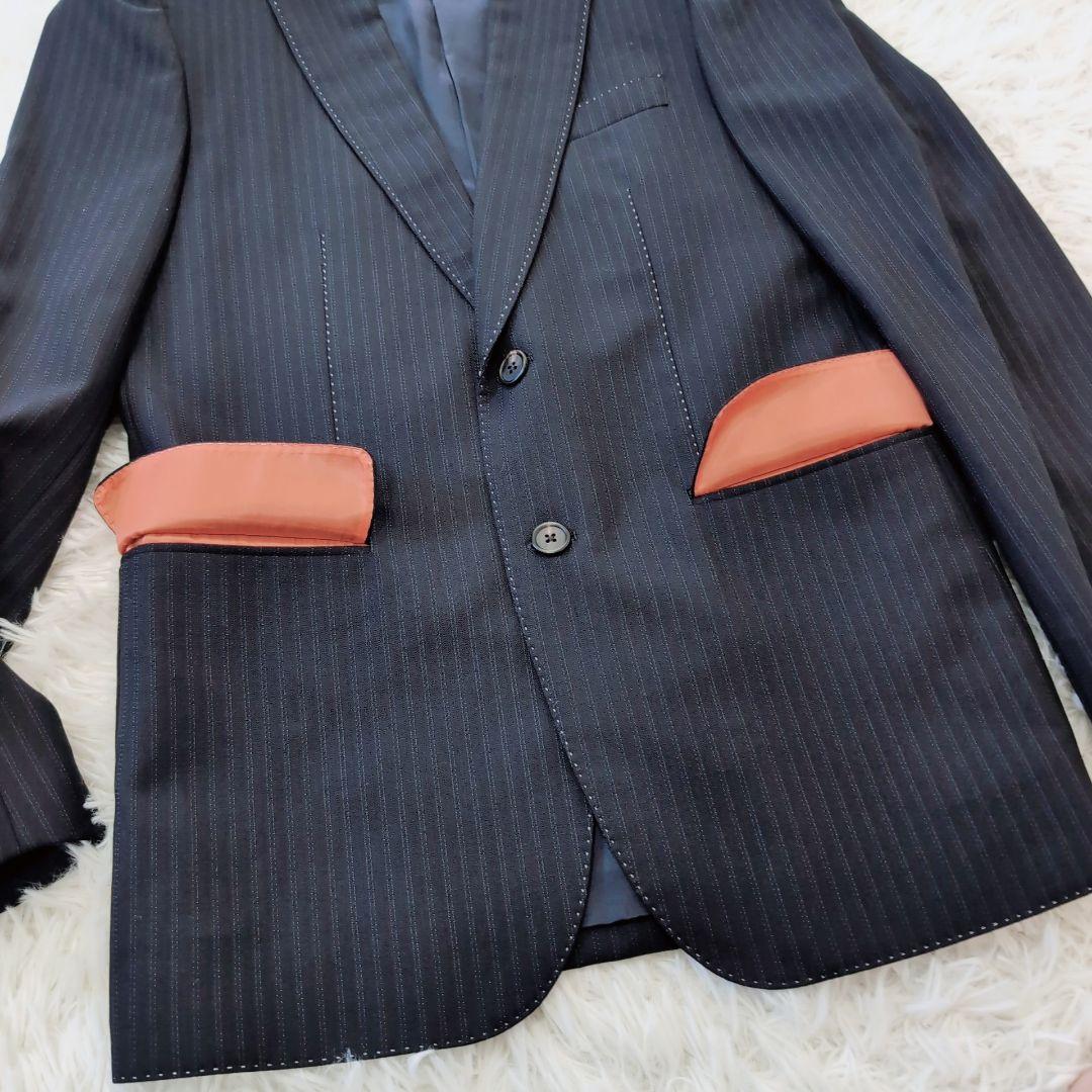 【未使用級】裏地ド派手　花柄　Paul Smith×DORMEUIL　日本製　M