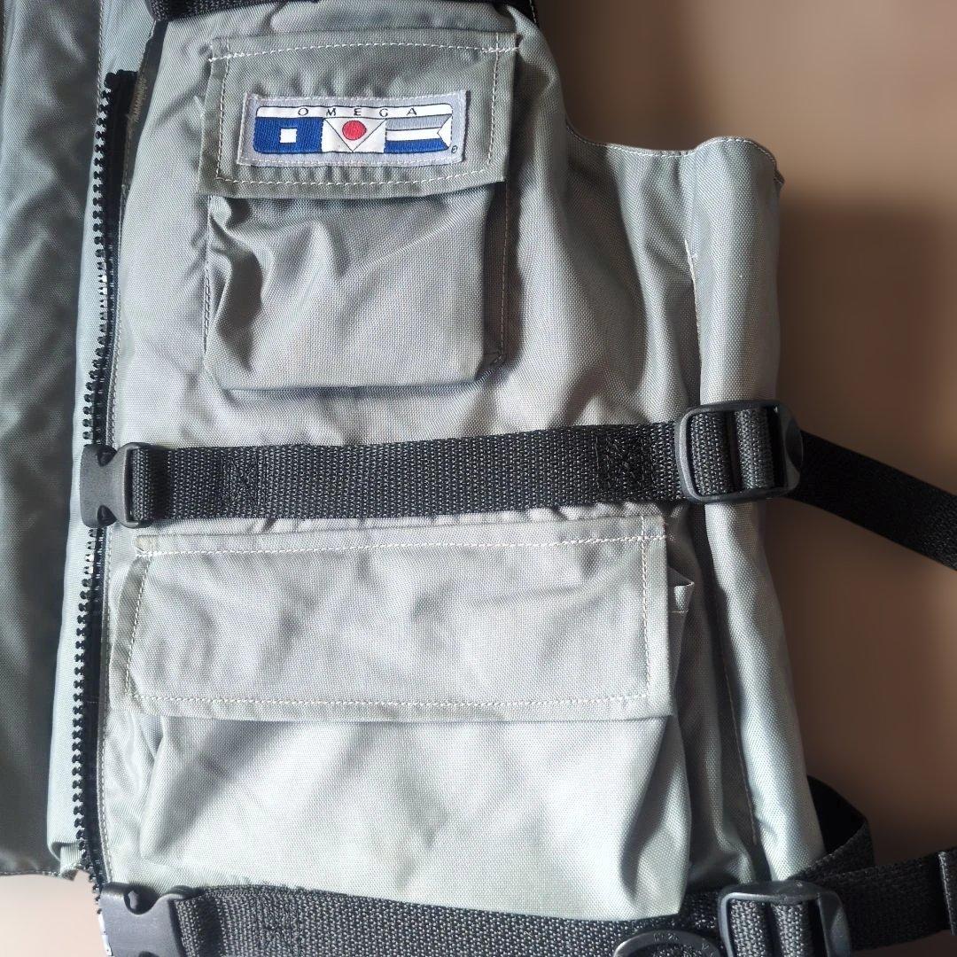 オメガ フィッシングライフジャケット フローティングベスト XL