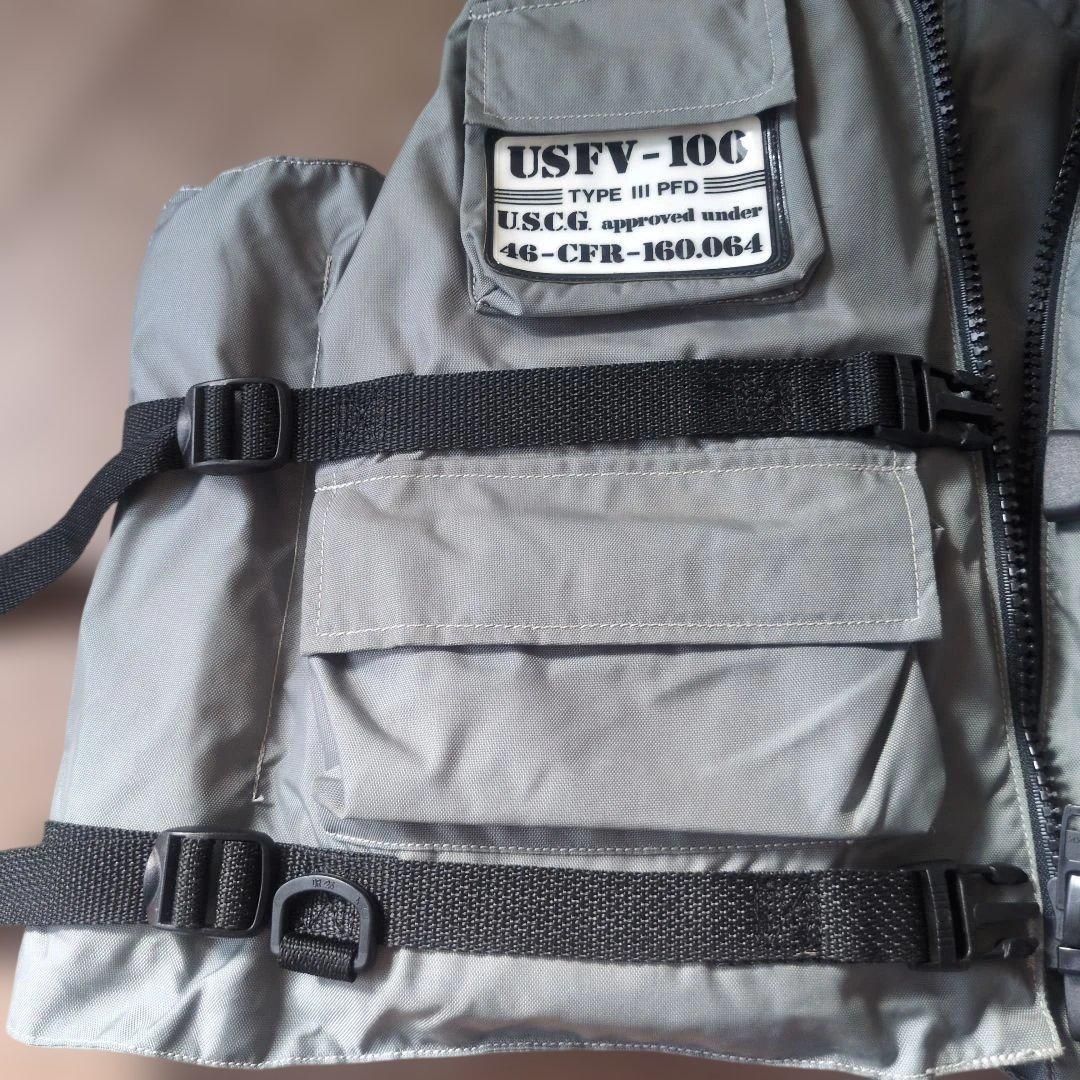 オメガ フィッシングライフジャケット フローティングベスト XL