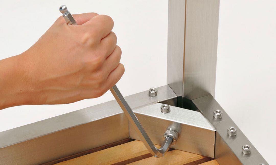 スノーピーク 廃盤 ガーデンユニットテーブルスクエア ウッドトップセット