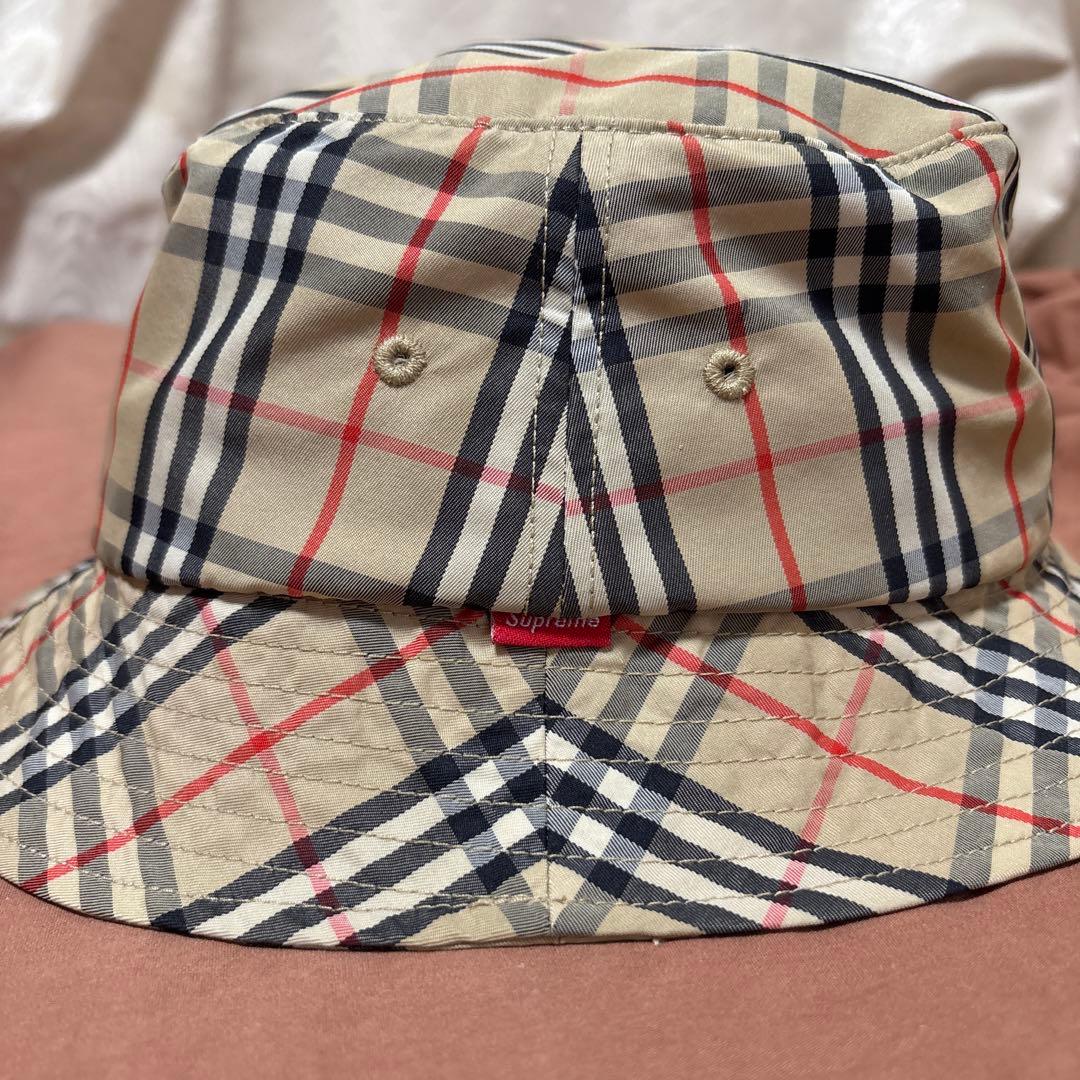 Supreme Burberry バケットハット M/L