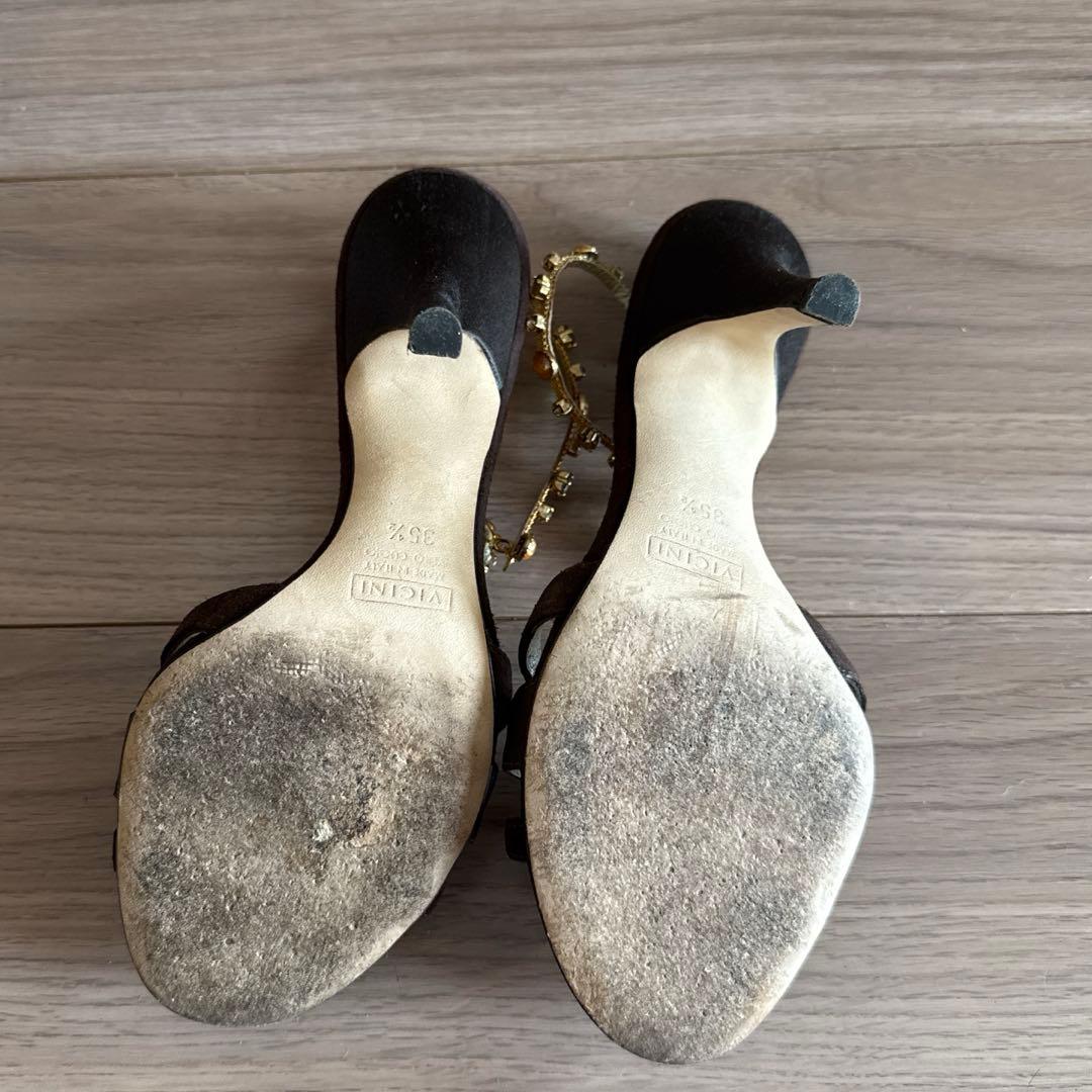 GIUSEPPE ZANOTTI サイズ5.5 ビジュー　サンダル