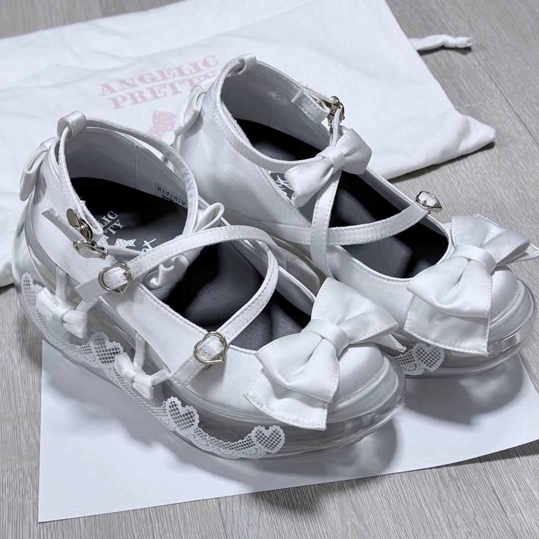Angelic Pretty Jenny fax コラボシューズ　白