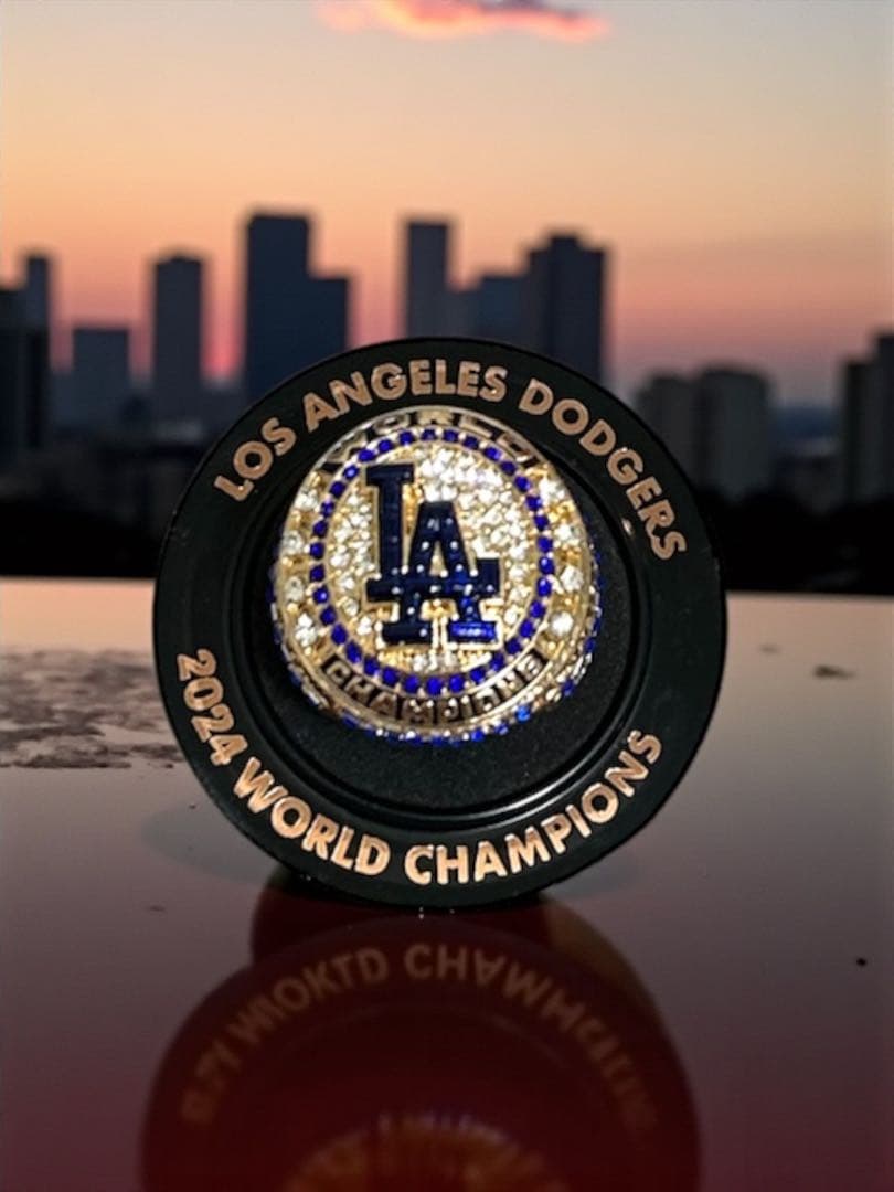 ロサンゼルス・ドジャース 2024 ワールドチャンピオンリング レプリカ