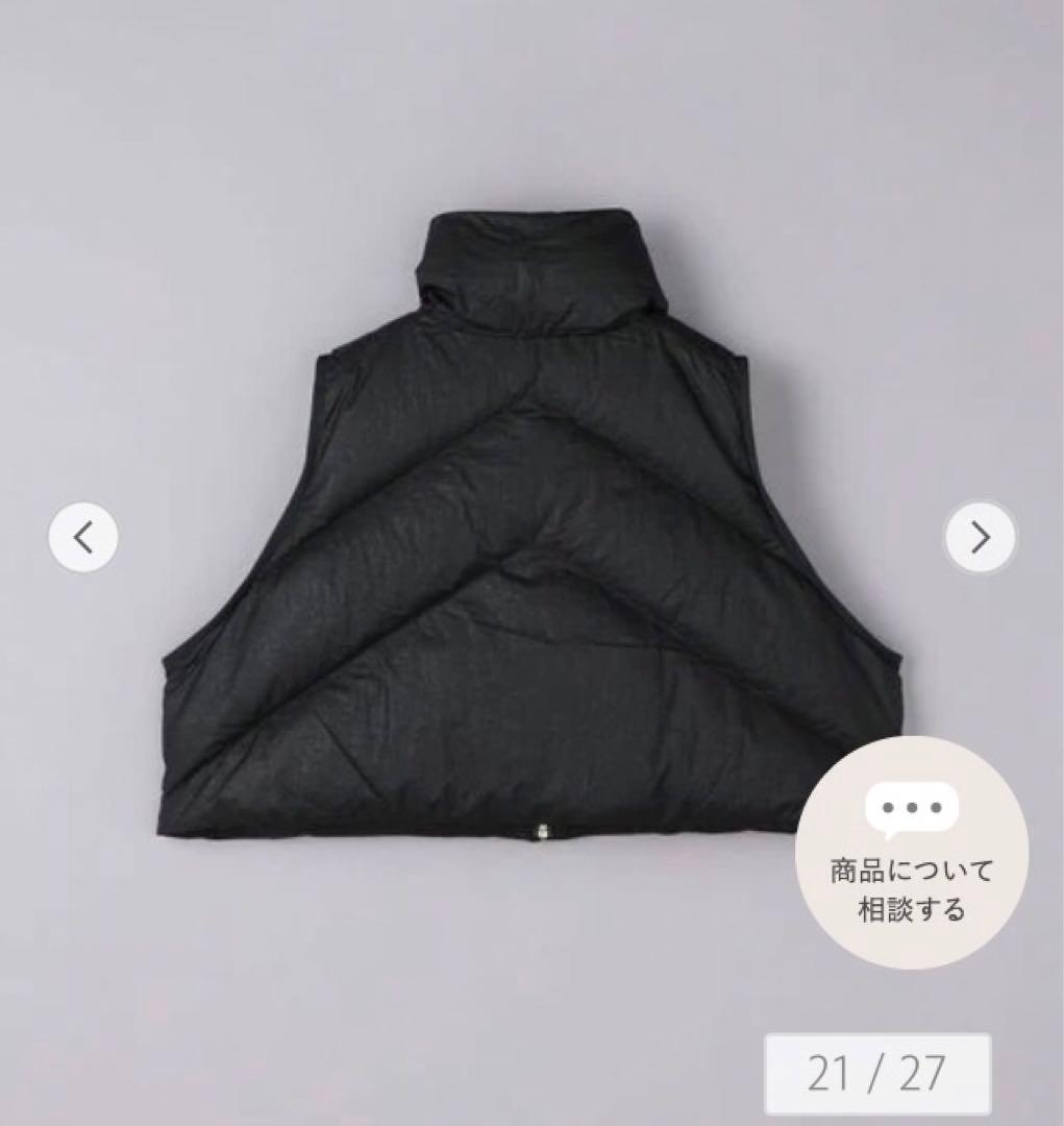 【極美品】シックスバイワン　ダウンベスト　黒
