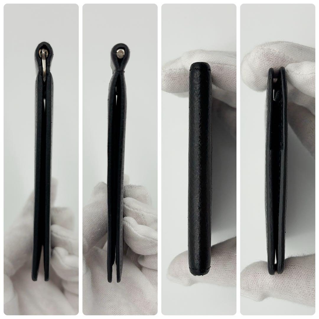 現行★ルイヴィトン ポルトフォイユ パンス タイガ マネークリップ 黒