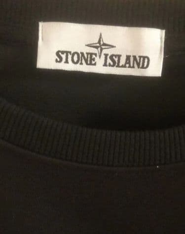 ブラック セーター Lサイズ STONE 