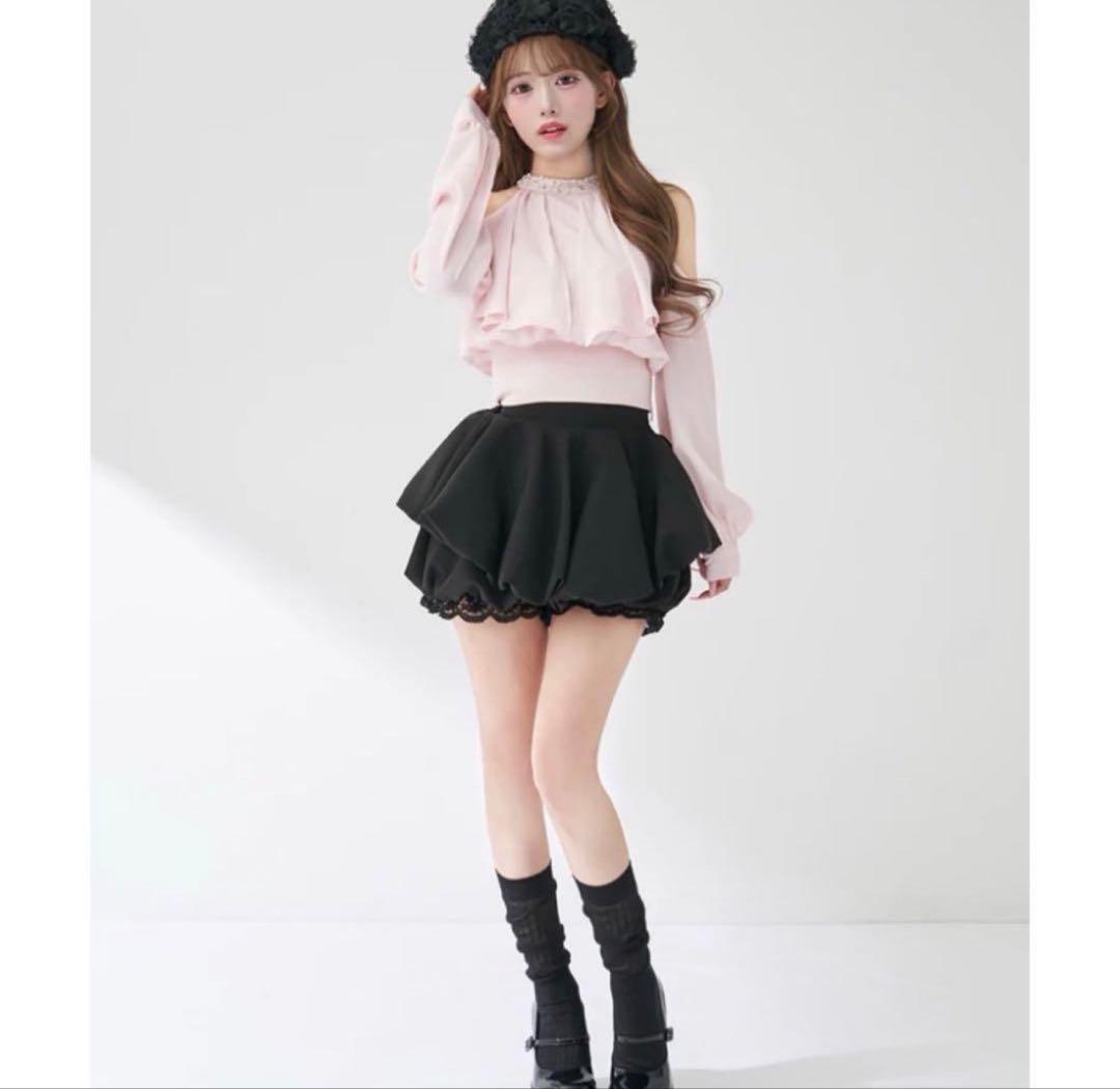 ダーリッチ darich ボリュームバルーンミニスカート2026新作