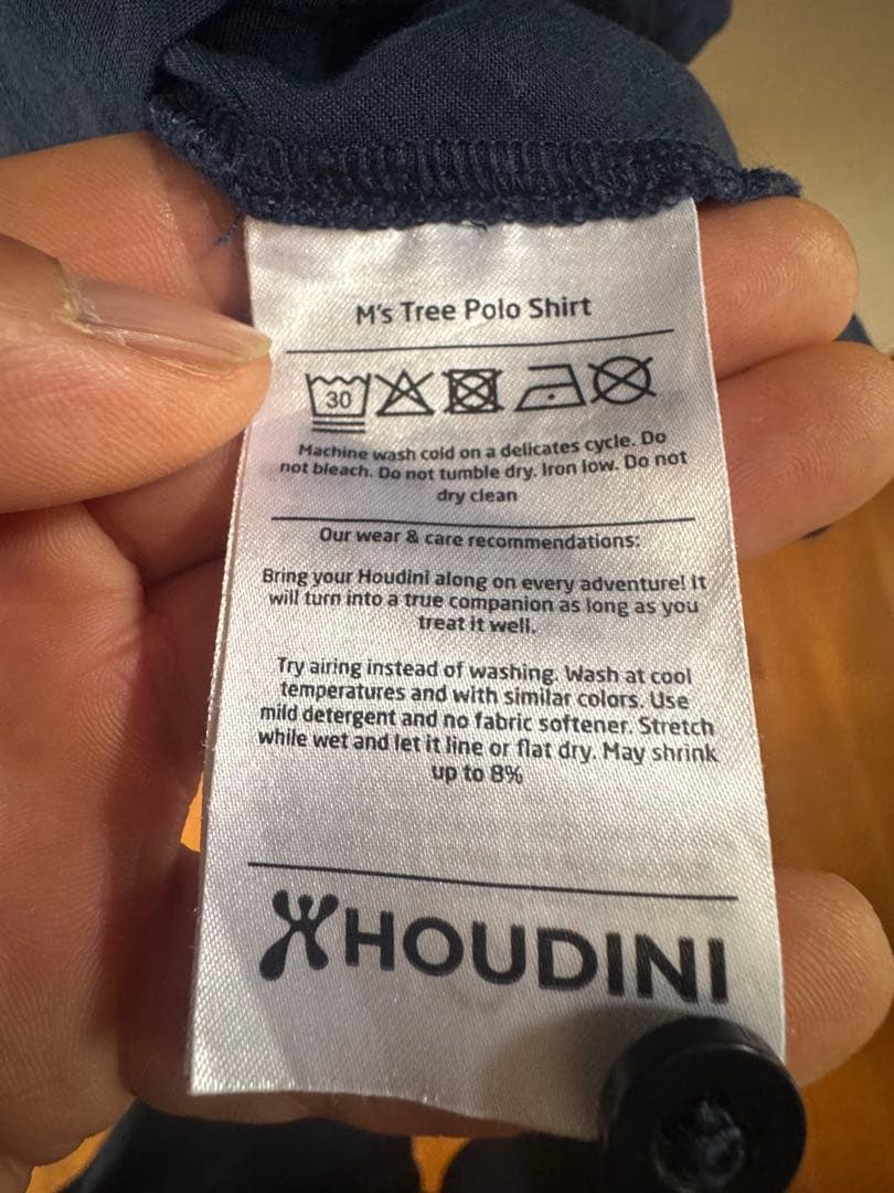 美品Ms Tree Polo Shirt Lサイズ Houdini フーディニ