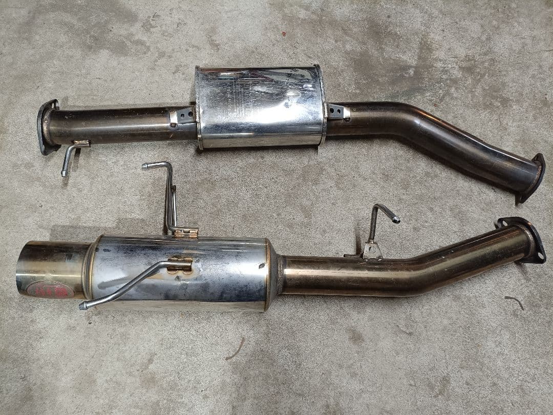 シルビア S15 柿本改 N1マフラー