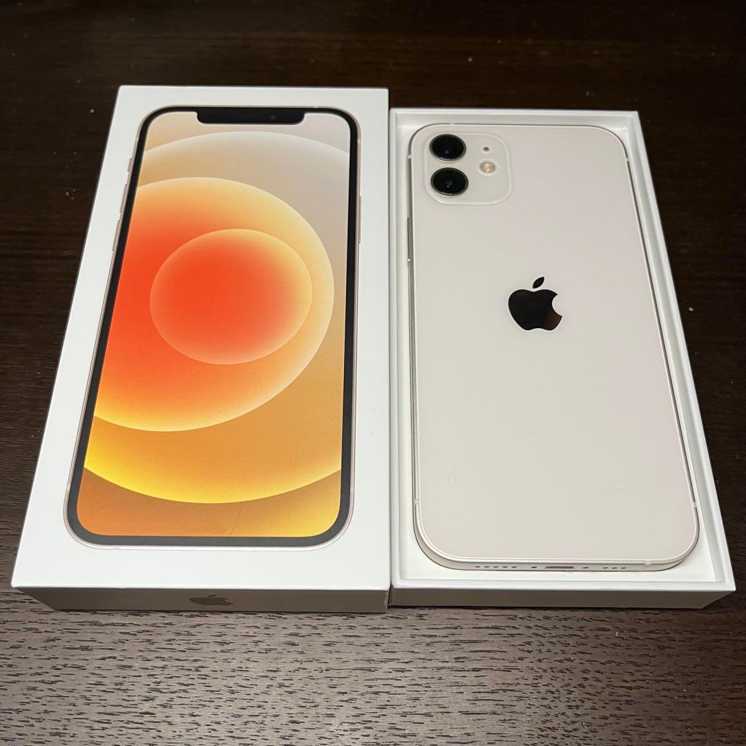 ジャンク品　Apple iPhone 12 ホワイト 64GB