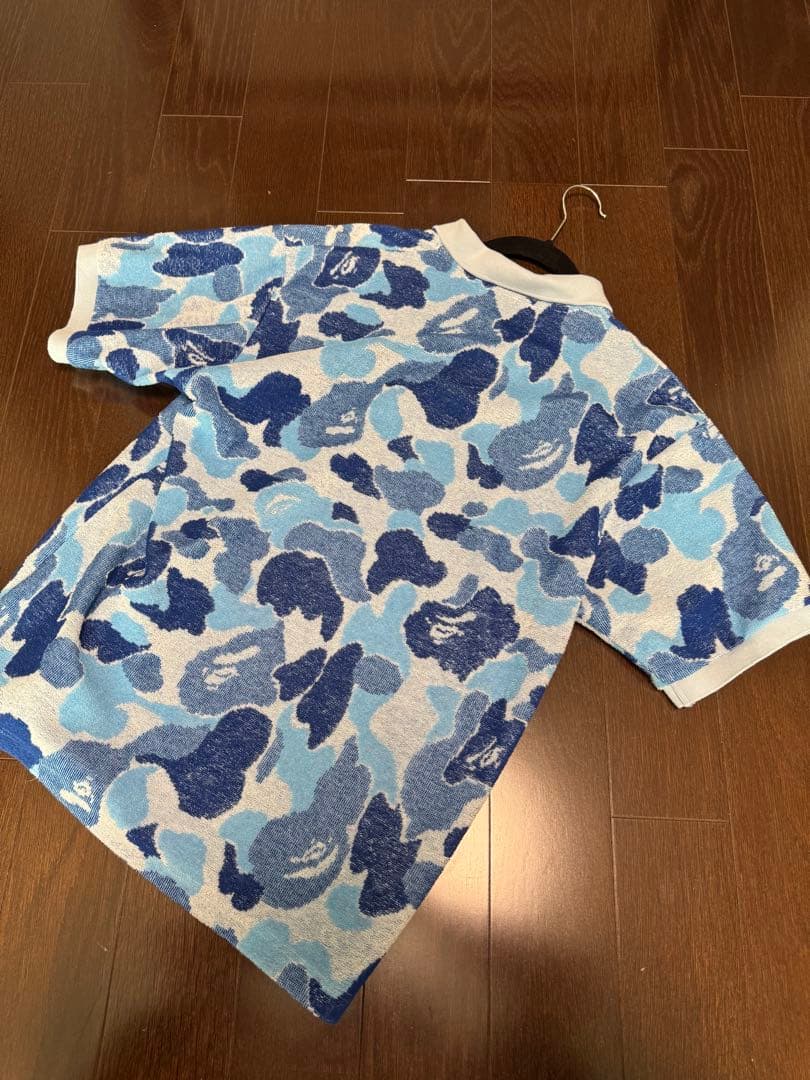 A Bathing Ape カモフラージュ ポロシャツ Sサイズ