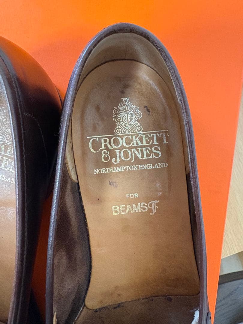 クロケットジョーンズ ギャブィン　UK6.5 ビームスF限定復刻品