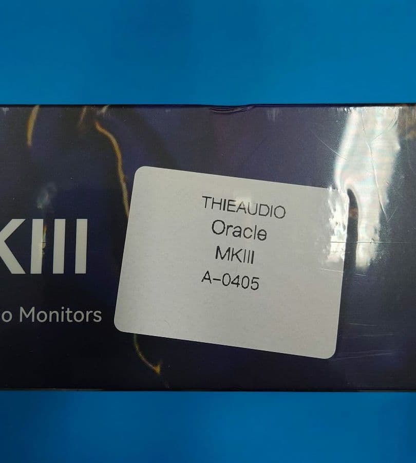 【美品】THIEAUDIO Oracle MKIII スタジオモニターイヤホン
