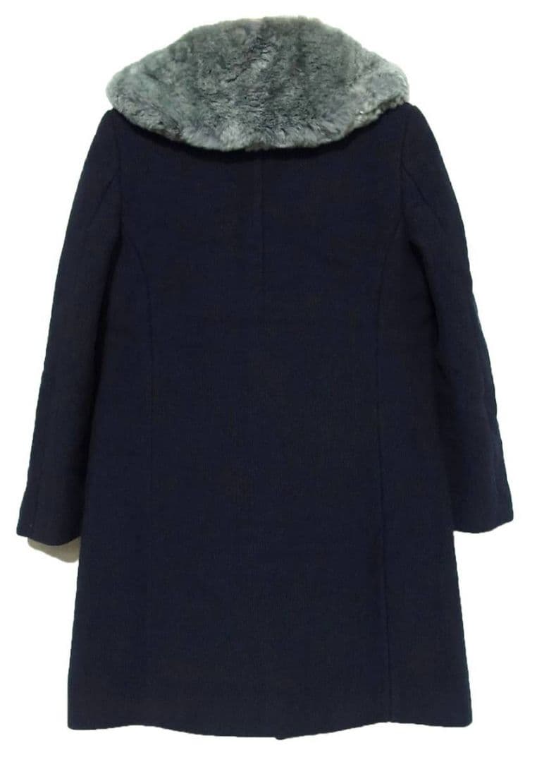 11AW アンダーカバー ファー ウール ステンカラー コート 1 裏地 花柄