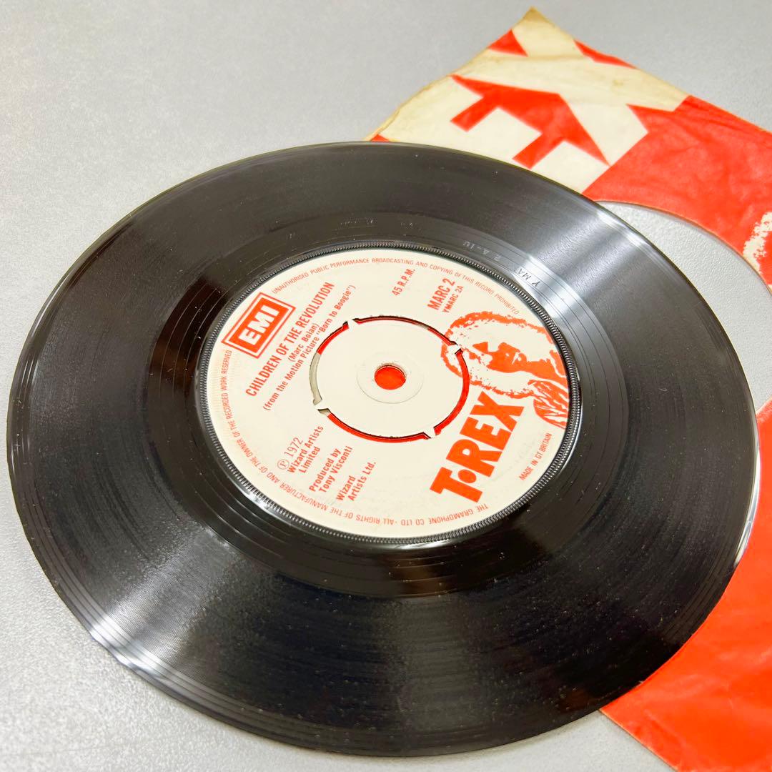 T REX レコード 7インチ david bowie レア 初版
