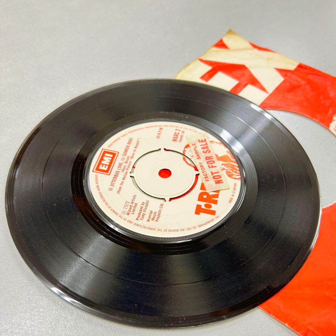 T REX レコード 7インチ david bowie レア 初版