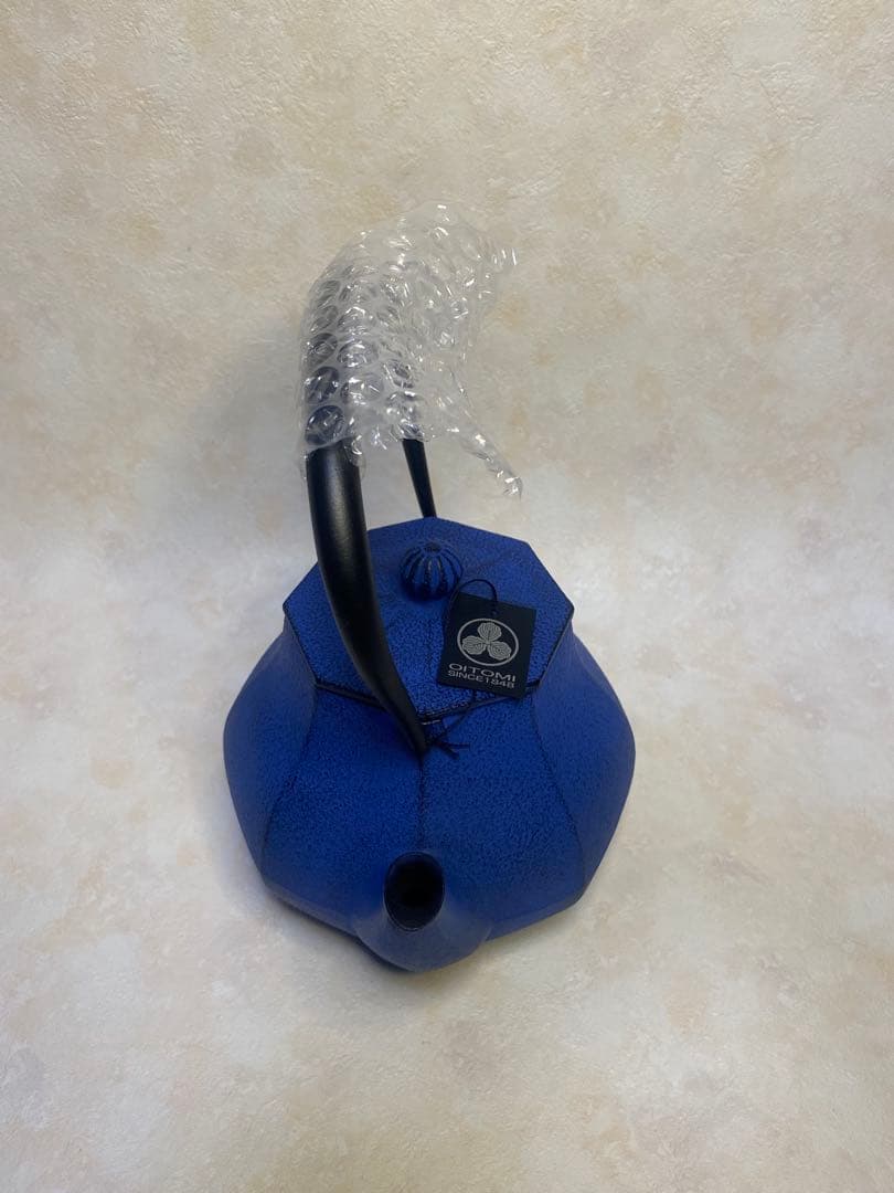 南部鉄器 及富　みやび　青　1L 受注生産品