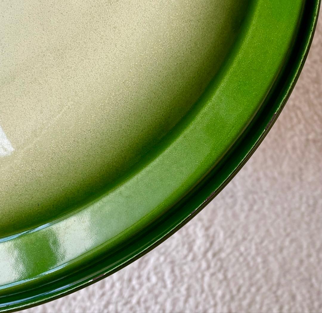 ☘️イマン imane ☘️ イヴ　ホーロー製蓋付き特大バケツ　ストッカー　美品❣️