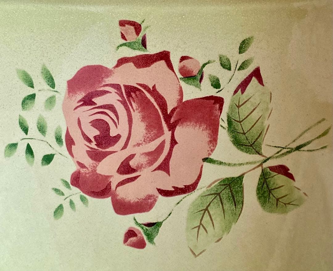 ☘️イマン imane ☘️ イヴ　ホーロー製蓋付き特大バケツ　ストッカー　美品❣️