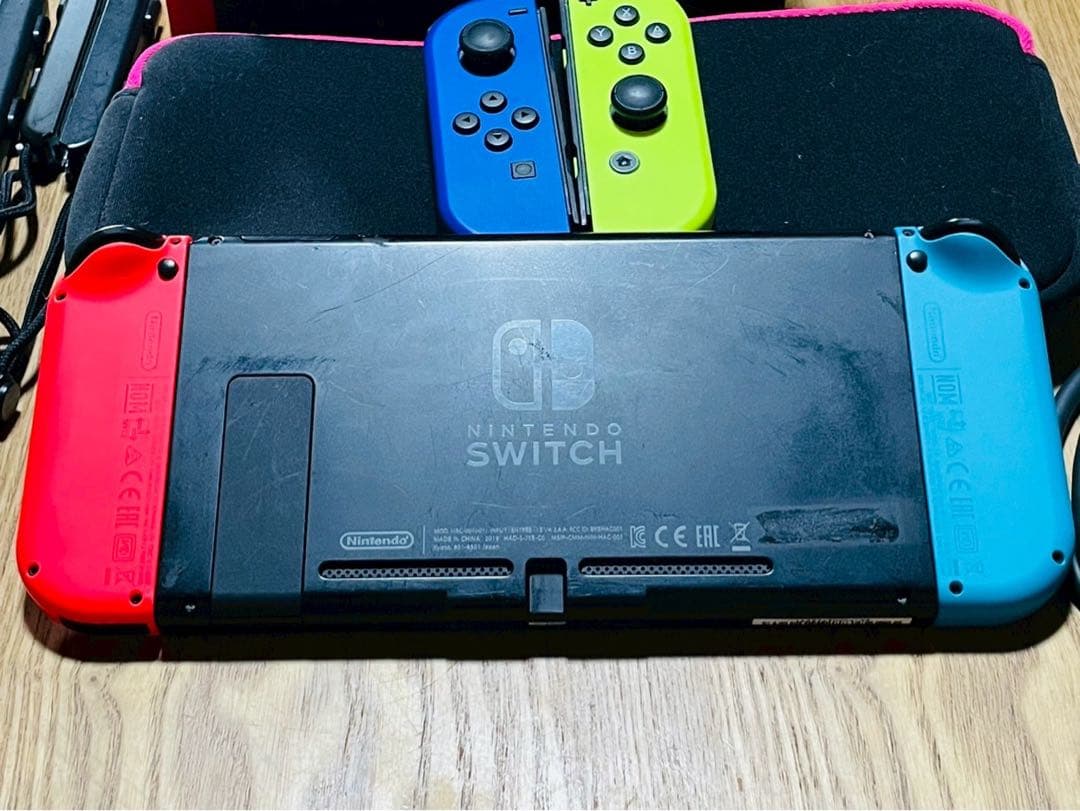 Nintendo Switch 本体 付属品　コントローラー4個　おまけ多数