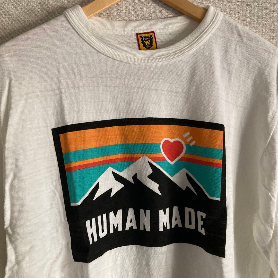 ヒューマンメイド ロンT 長袖 白