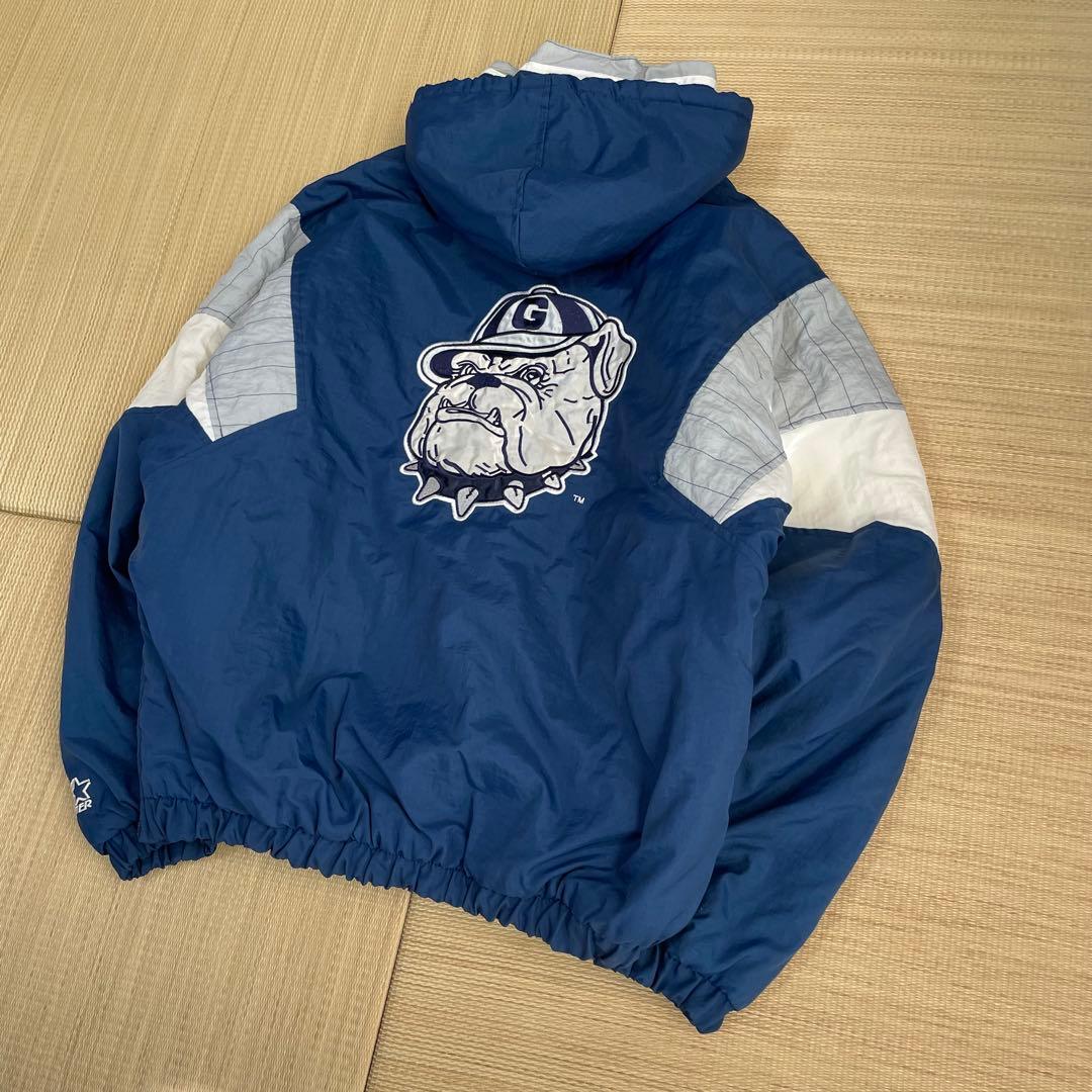 90s スターター etown カレッジ スタジャン 中綿 L