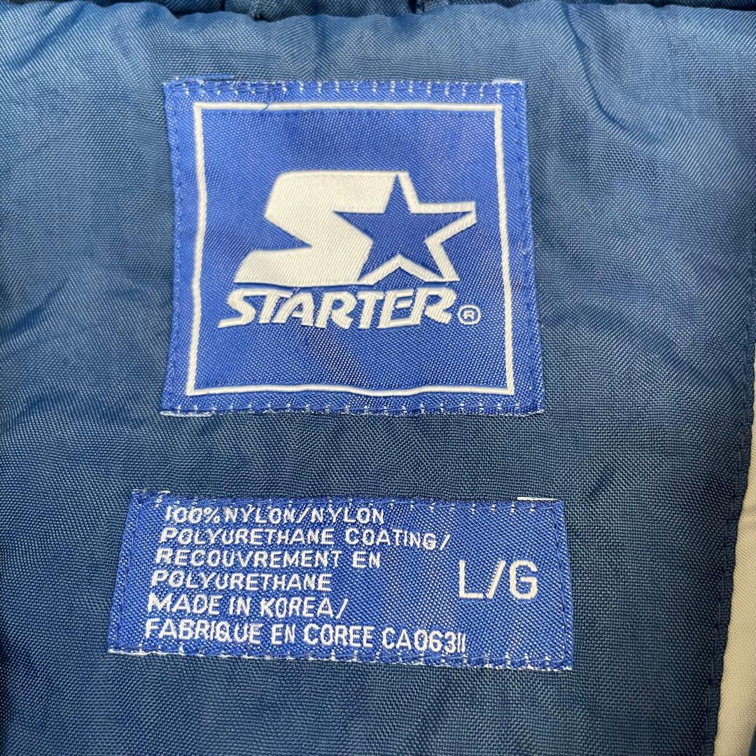 90s スターター etown カレッジ スタジャン 中綿 L