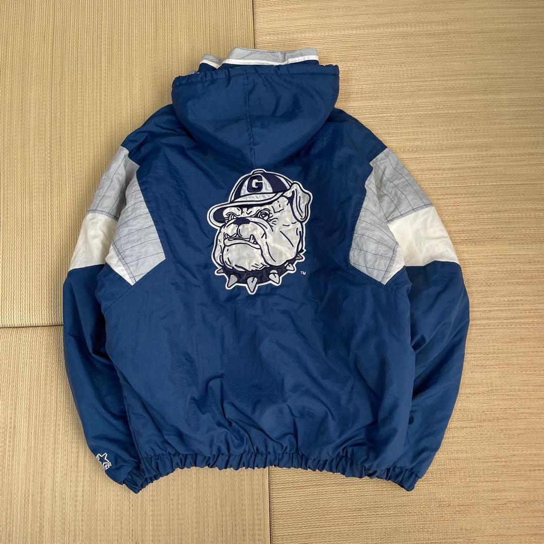 90s スターター etown カレッジ スタジャン 中綿 L