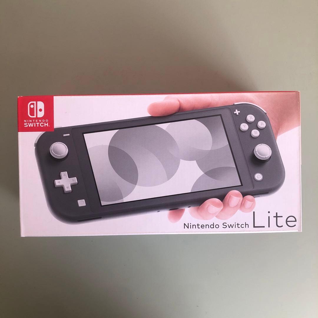 Nintendo Switch Lite （充電アダプタ&外箱&ソフト付き）